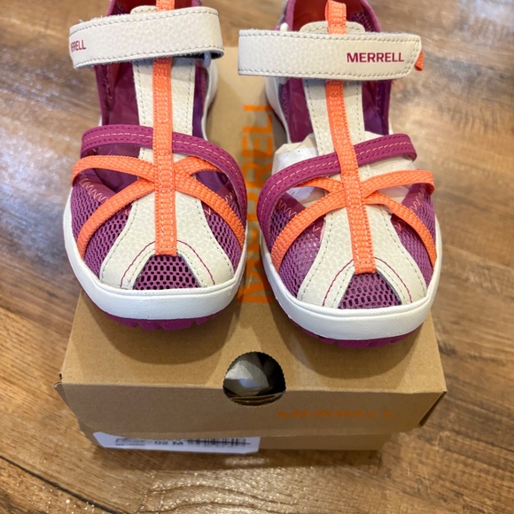 Girls Merrell Dragonfly Sandal Size 2 - Picture 2 of 2